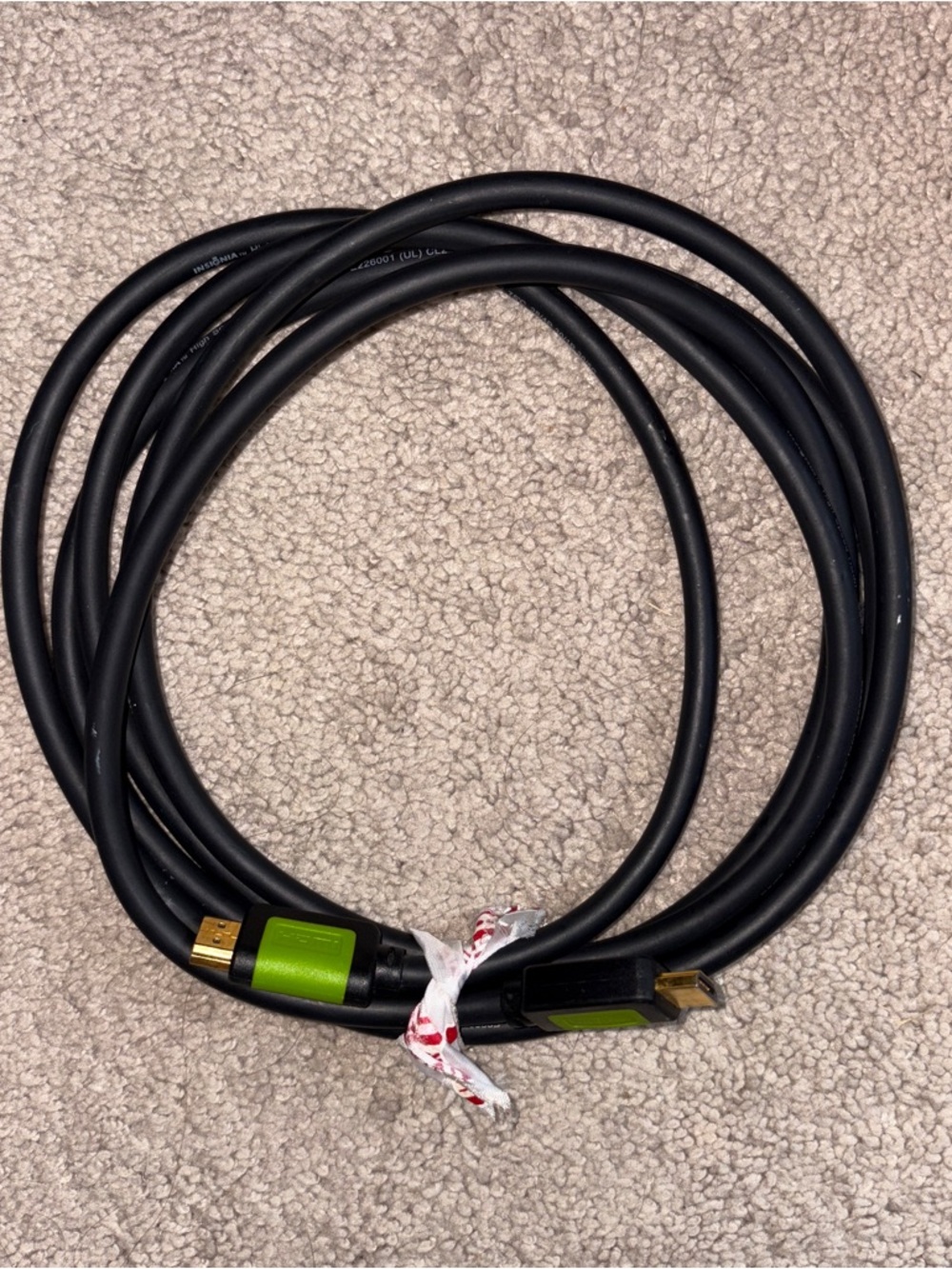 Insignia High Speed 3D 1080p HDMI Cable 9 ft